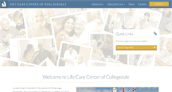Desktop Screenshot of lifecarecenterofcollegedale.com